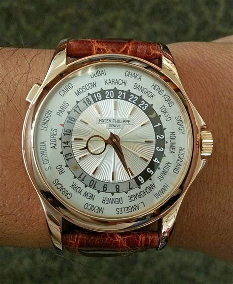 patek philippe world time vintage.